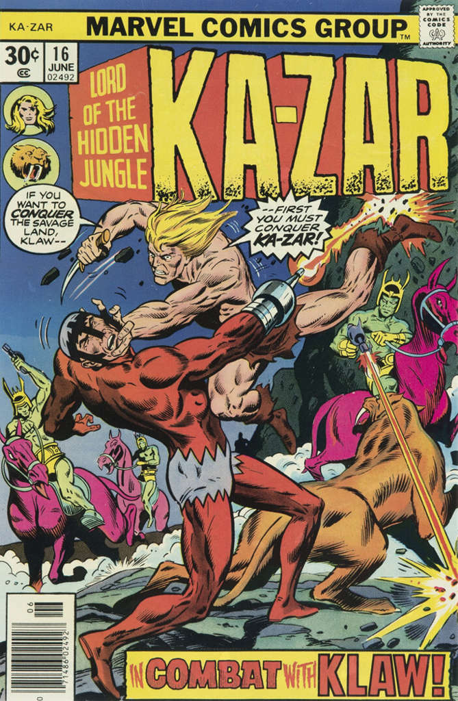 Ka-Zar (2nd Series) #16