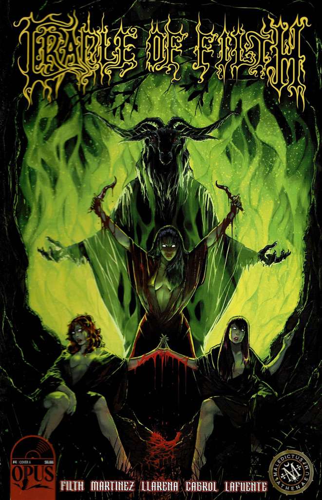Cradle of Filth: Maledictus Athenaeum #4 Variation A