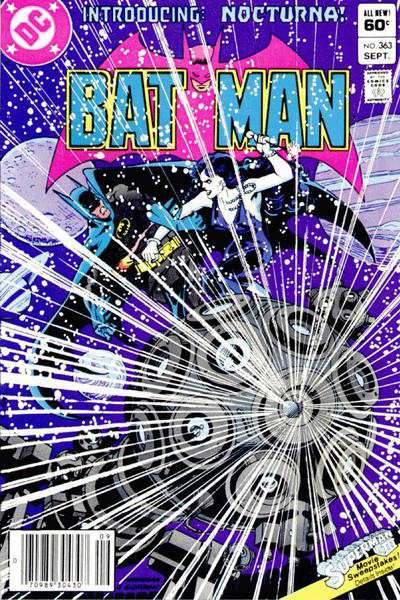 Batman #363 Newsstand Edition