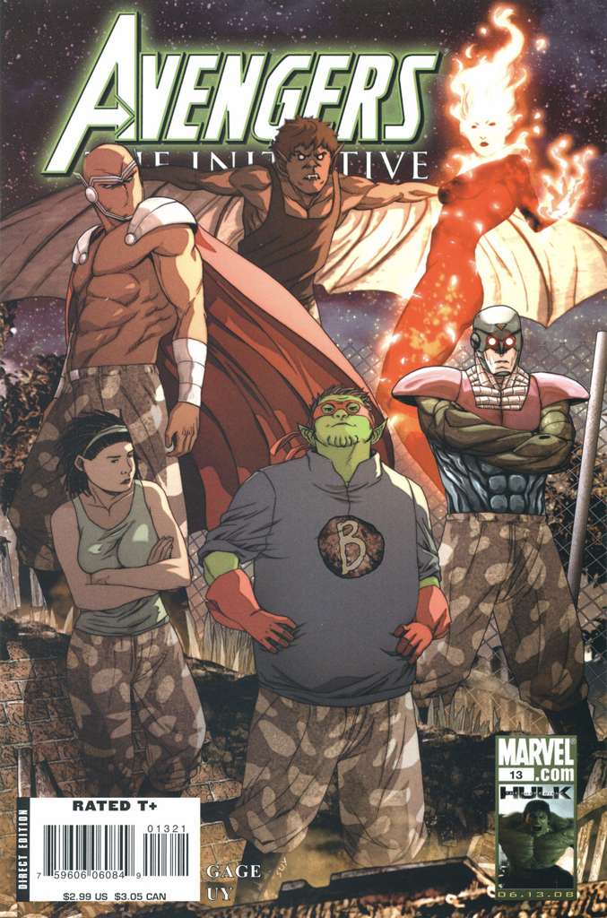Avengers: The Initiative #13 Variation A