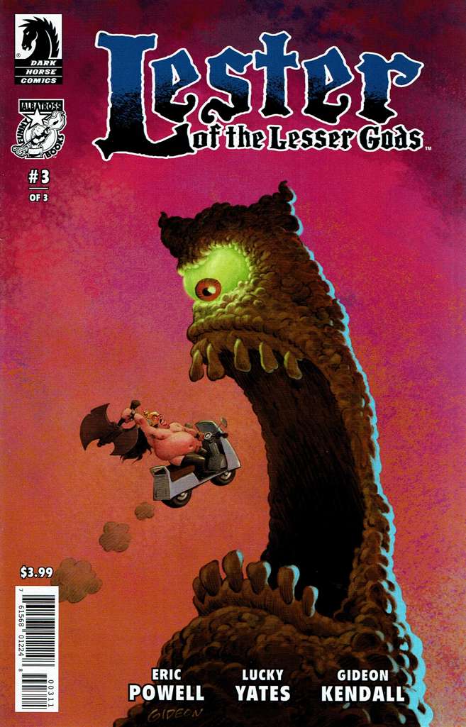 Lester of the Lesser Gods (Dark Horse) #3 Variation A