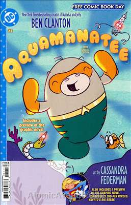 Aquamanatee Free Comic Book Day #2026