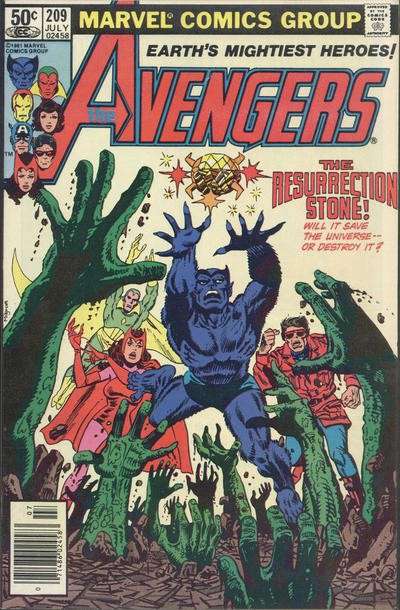 The Avengers #209 Newsstand Edition
