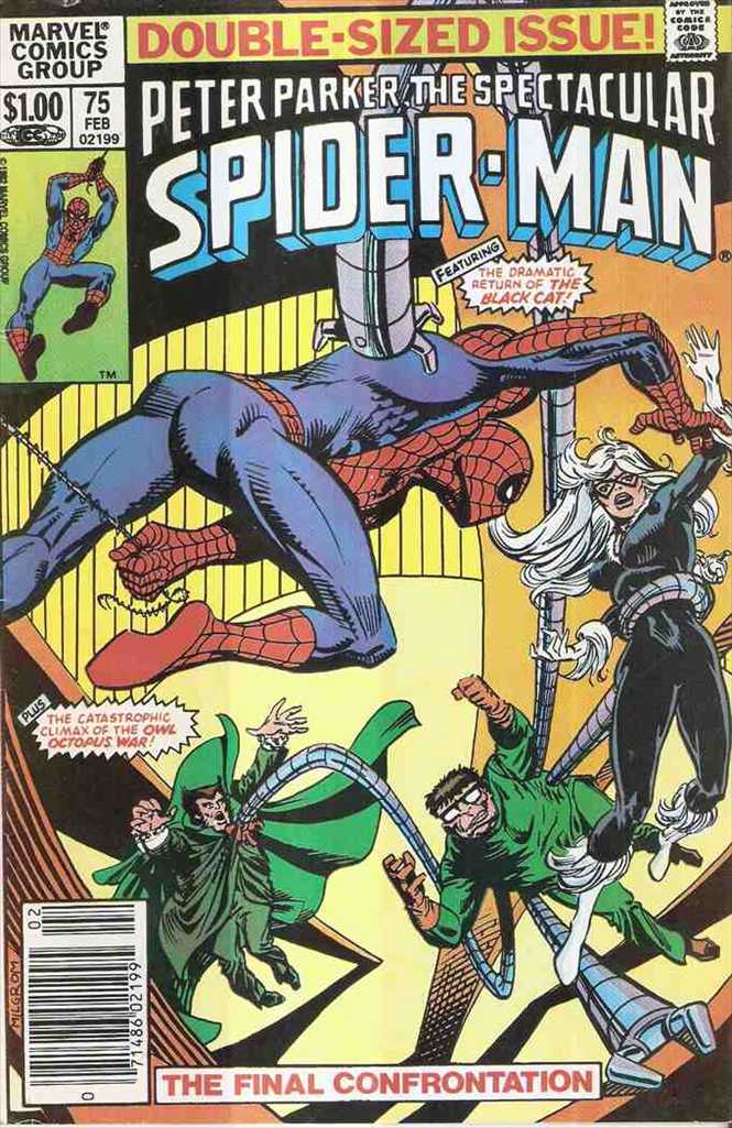 The Spectacular Spider-Man #75 Newsstand Edition