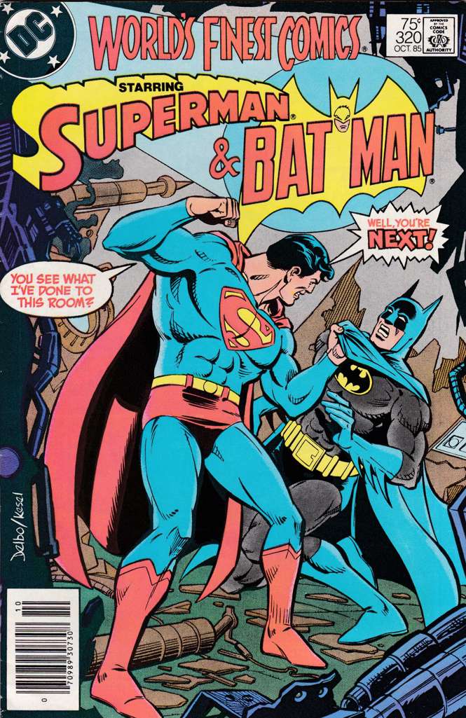 World’s Finest Comics #320 Newsstand Edition