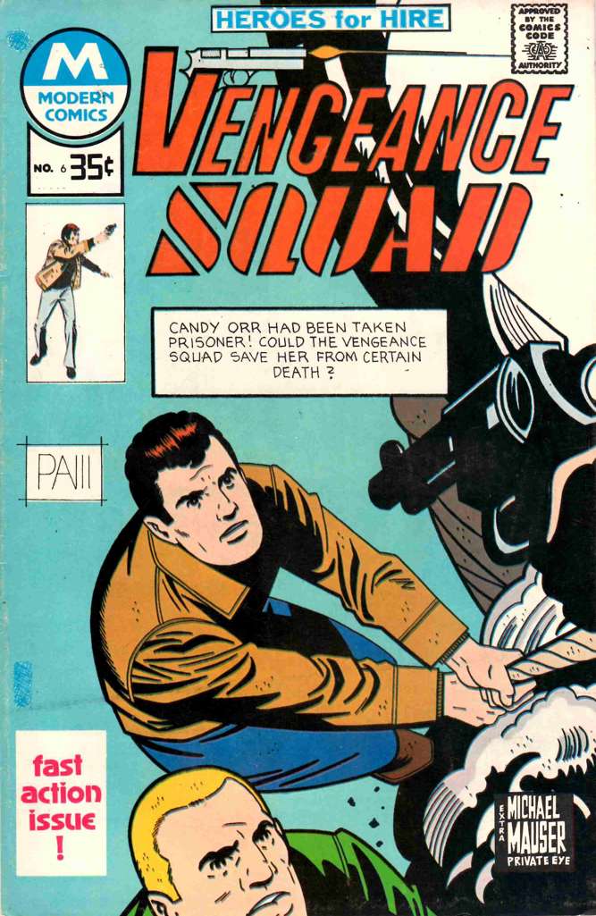 Vengeance Squad #6  - 2nd printing