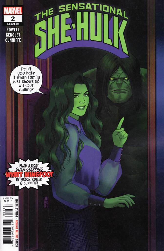 The Sensational She-Hulk (2nd Series) #2 Variation A