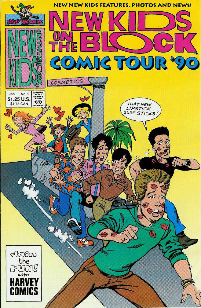 New Kids on the Block Comic Tour ’90 #2
