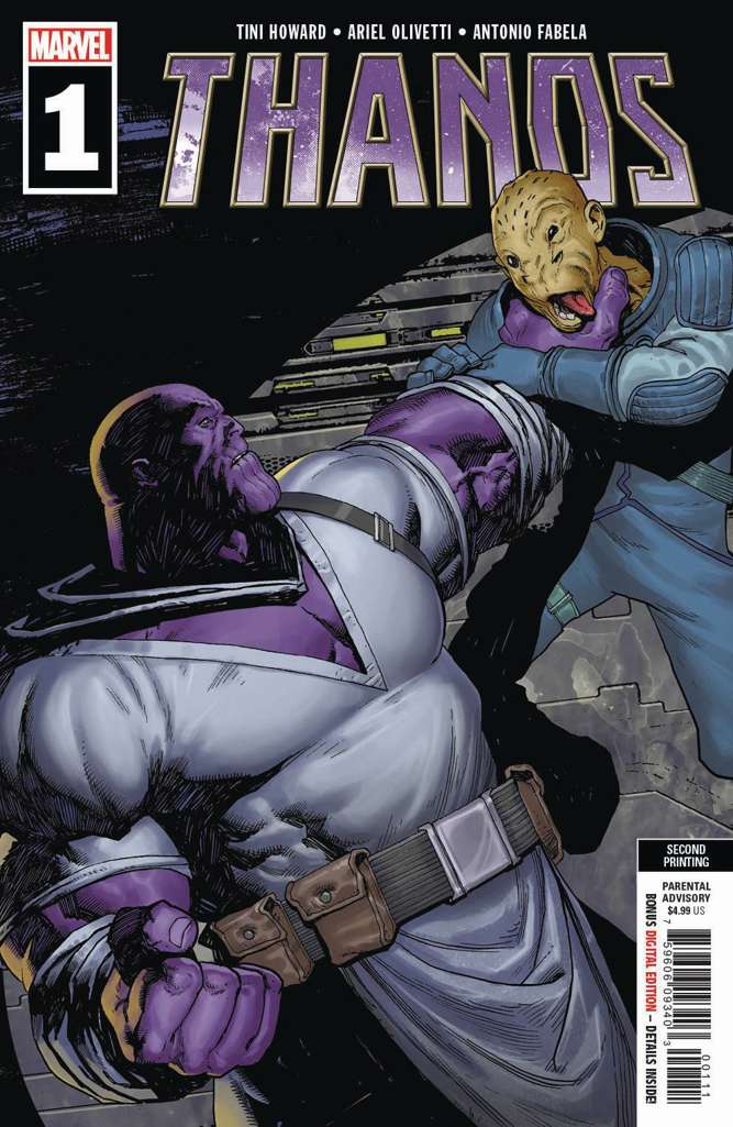 Thanos (4th Series) #1  - 2nd printing