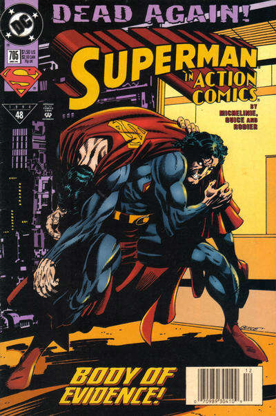 Action Comics #705 Newsstand Edition