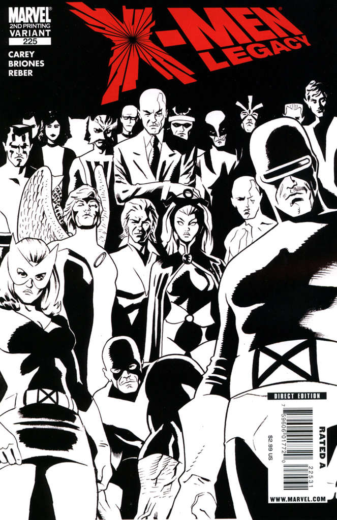 X-Men: Legacy #225  - 2nd printing