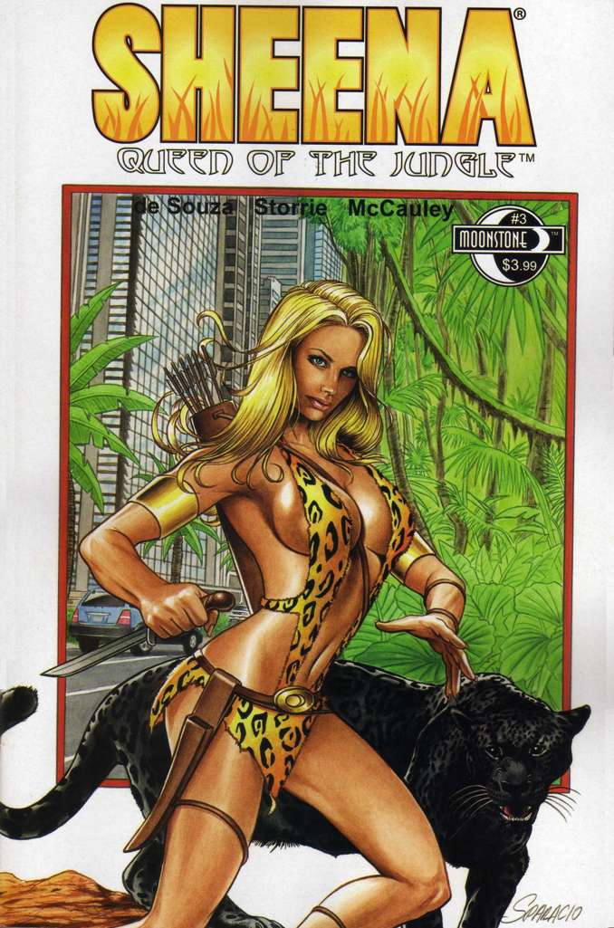 Sheena, Queen of the Jungle (Moonstone) #3 Variation B