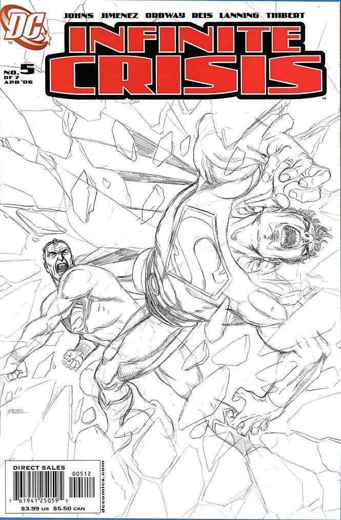 Infinite Crisis #5  - 2nd printing