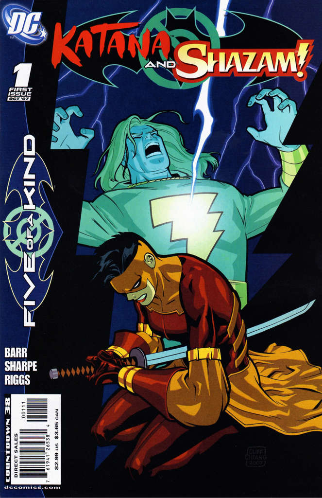 Outsiders: Five of a Kind—Katana/Shazam