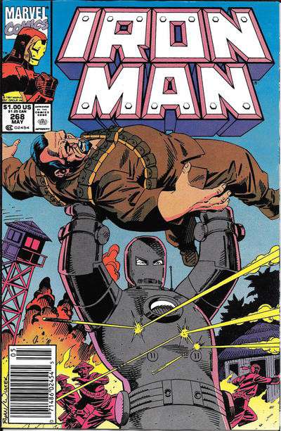 Iron Man (1st Series) #268 Newsstand Edition