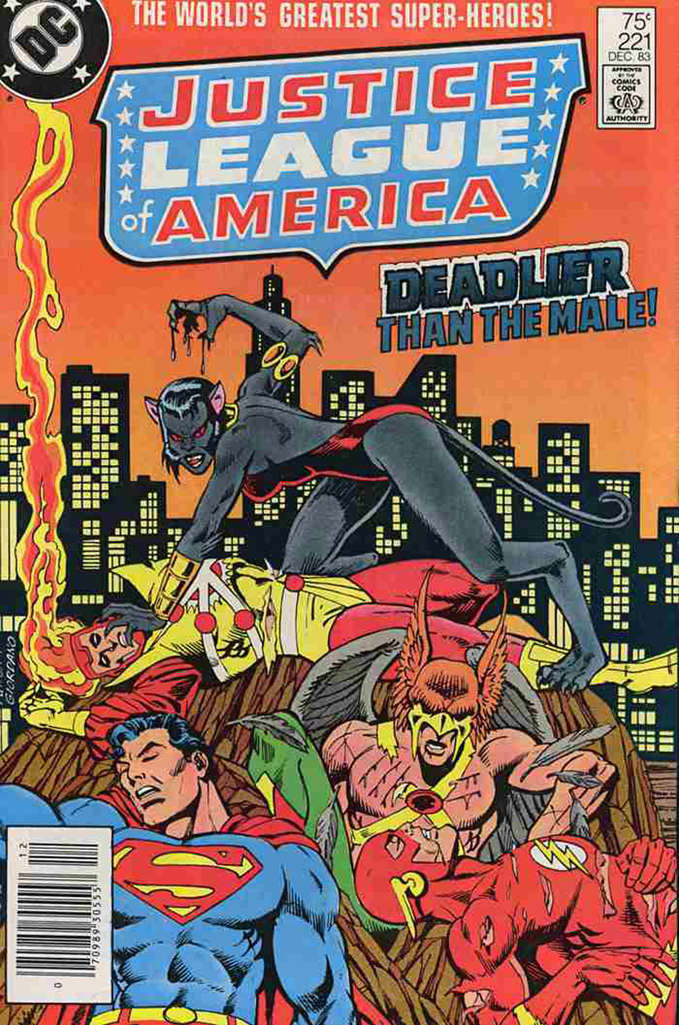 Justice League of America #221 Newsstand Edition