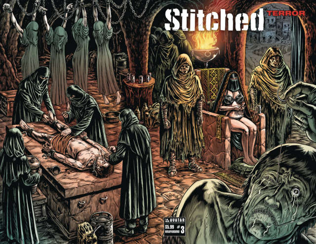 Stitched: Terror #3 Variation A
