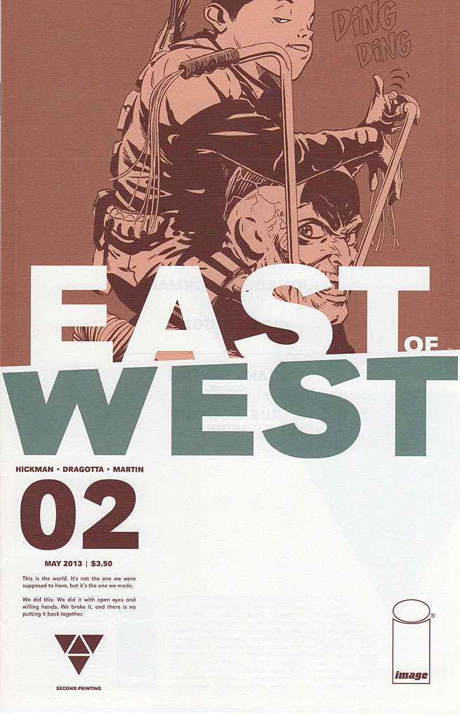 East of West #2  - 2nd printing