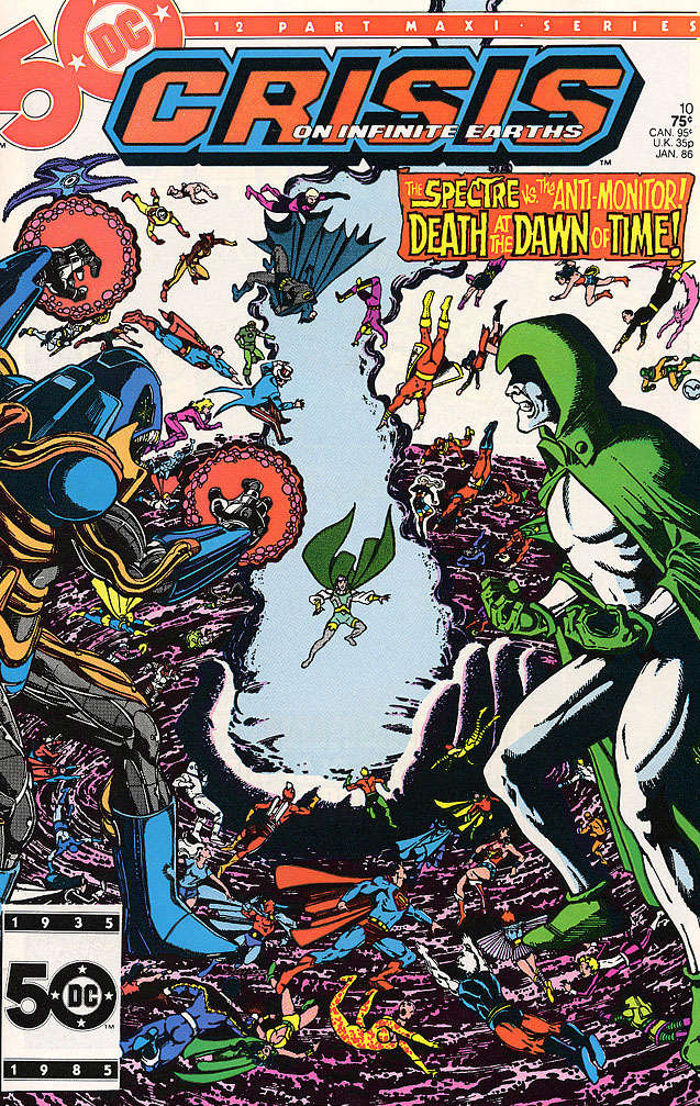 Crisis On Infinite Earths #10