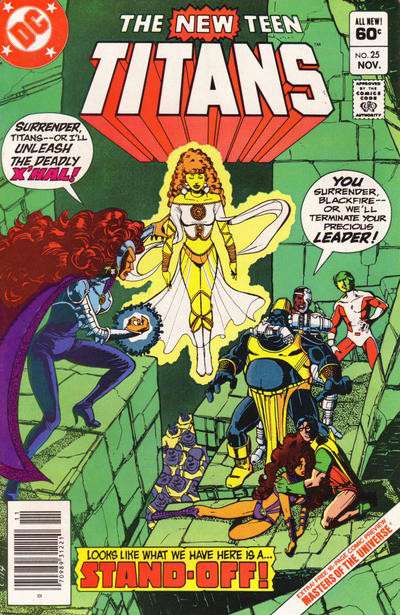 The New Teen Titans (1st Series) #25 Newsstand Edition