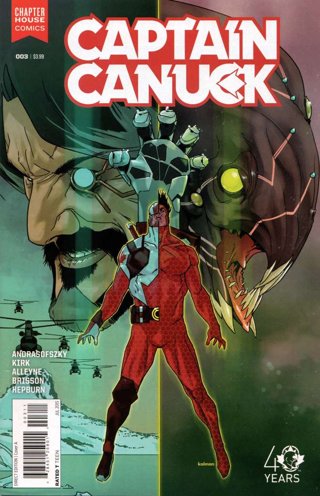 Captain Canuck (Chapter House) #3 Variation A