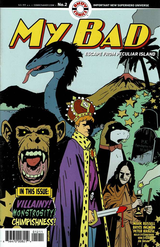 My Bad: Escape From Peculiar Island #2 Variation A
