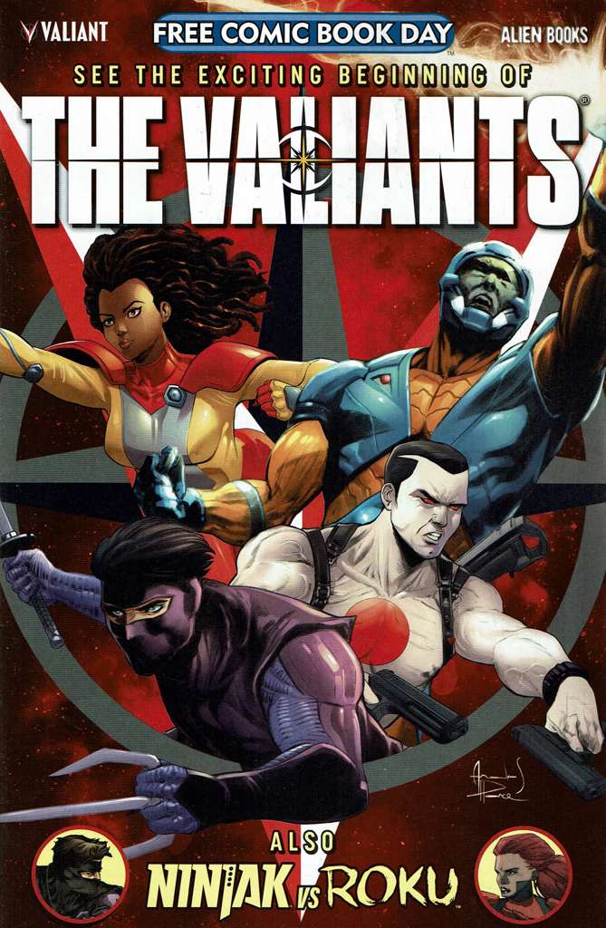 The Valiants Free Comic Book Day #2024