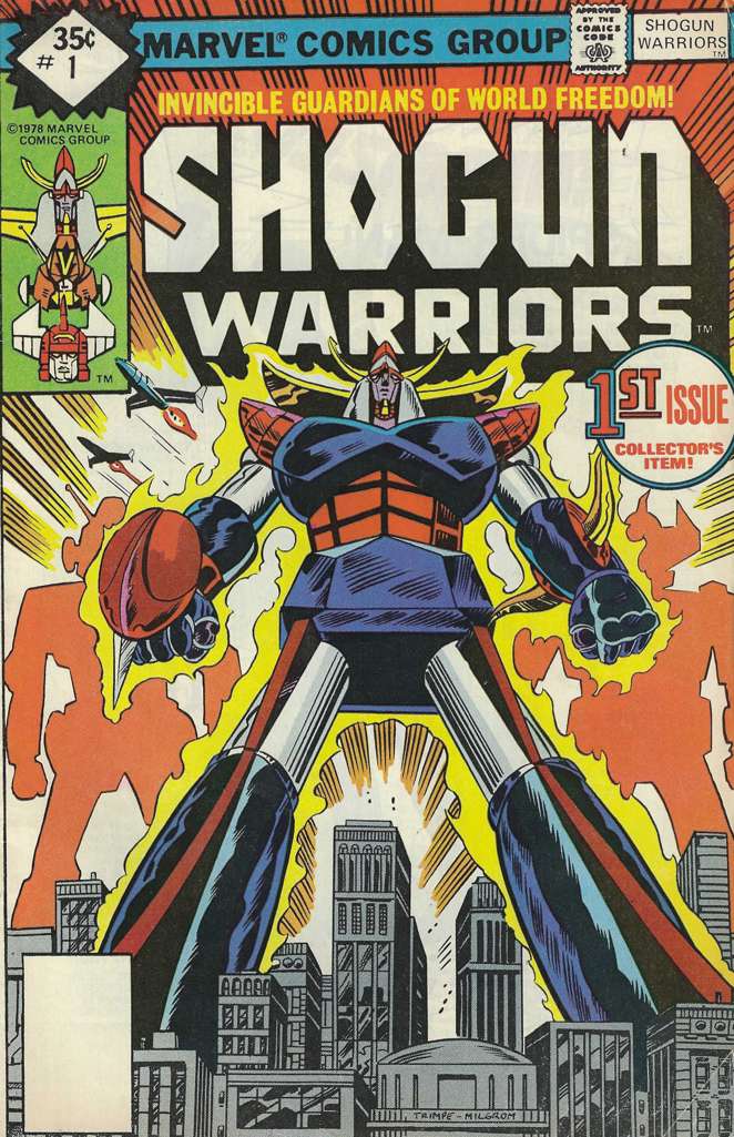 Shogun Warriors #1  - 2nd printing