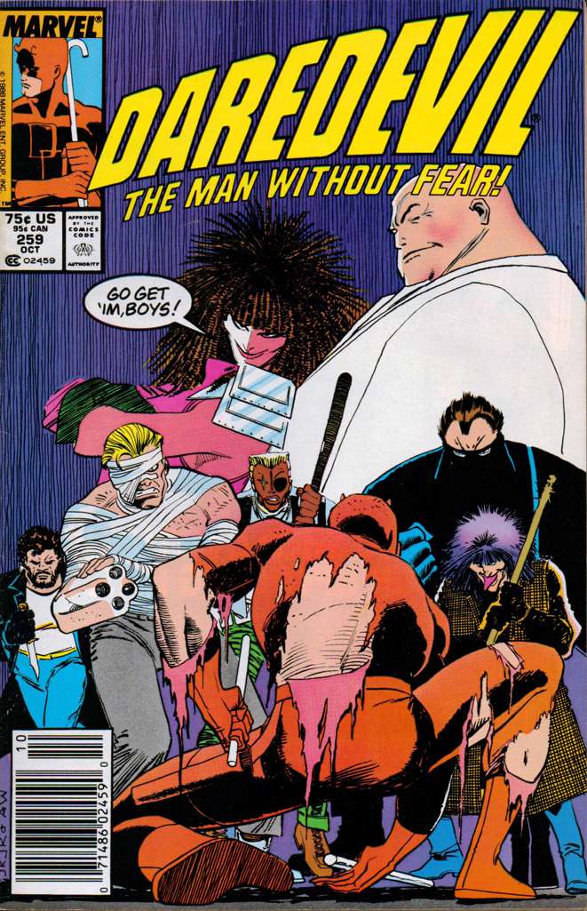 Daredevil #259 Newsstand Edition