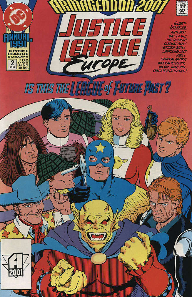 Justice League Europe Annual #2