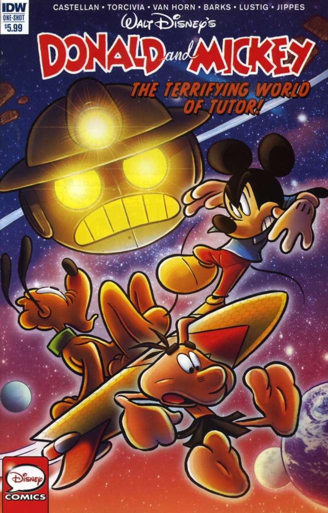 Donald and Mickey (IDW) #4 Variation A