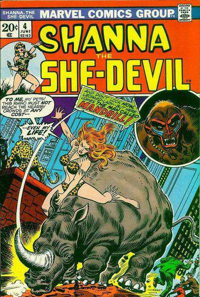 Shanna the She-Devil (1st Series) #4