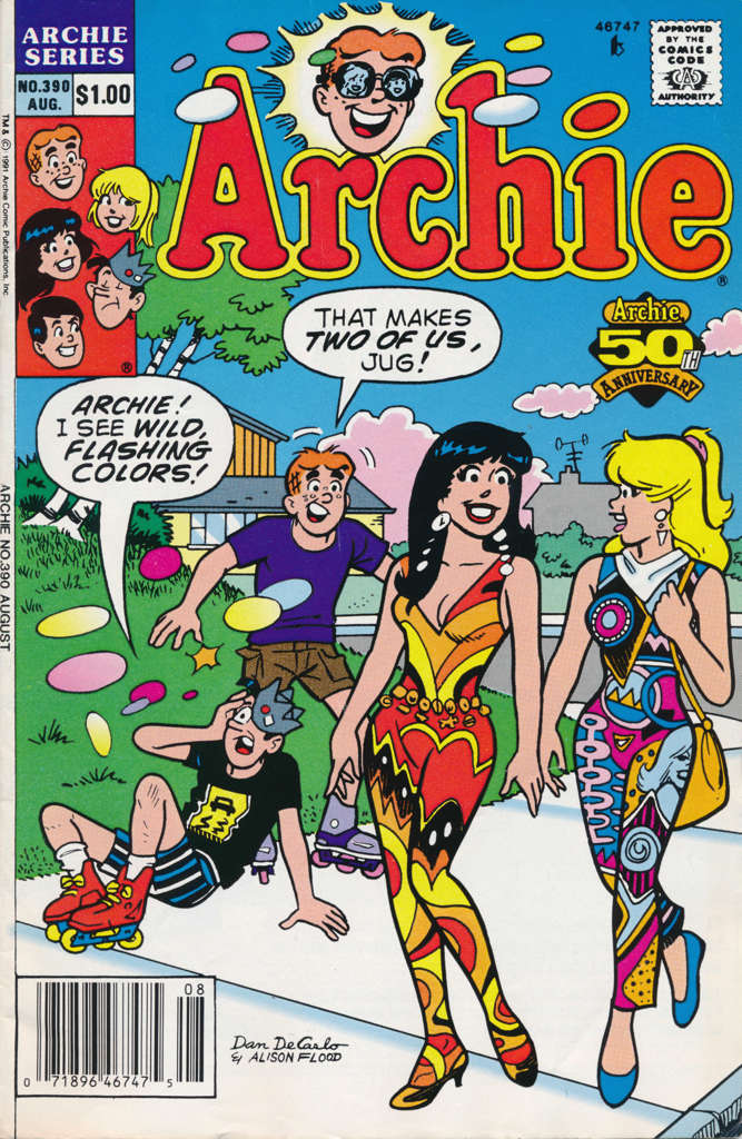 Archie #390 Newsstand Edition