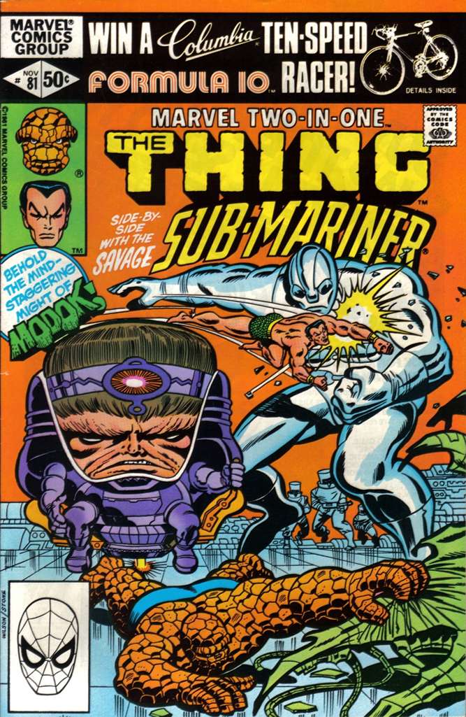 Marvel Two-In-One #81