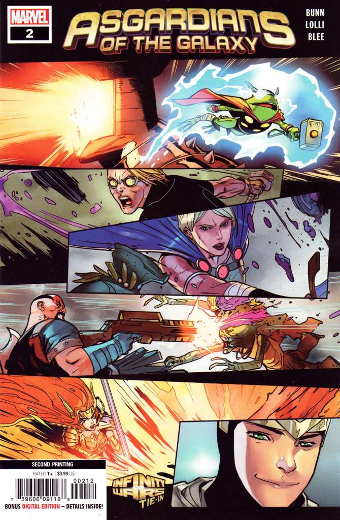 Asgardians of the Galaxy #2  - 2nd printing