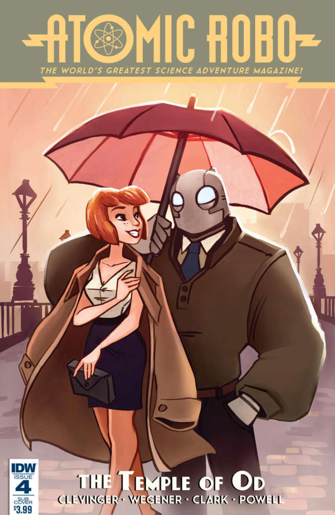 Atomic Robo and the Temple of Od #4 Variation A