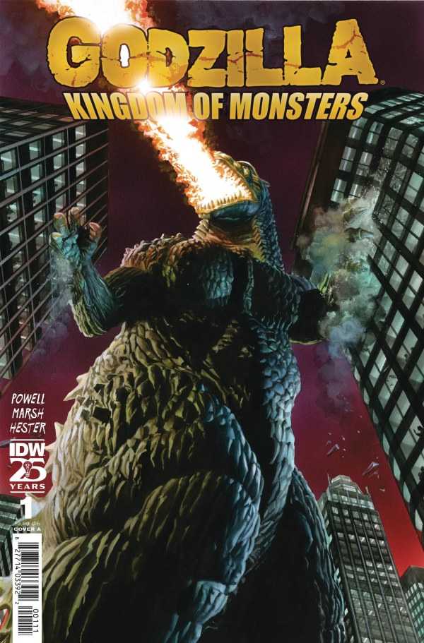 Godzilla 70th Anniversary Foil Classics: Godzilla: Kingdom Of Monsters #1