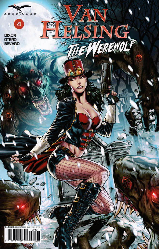 Van Helsing vs. the Werewolf #4 Variation B