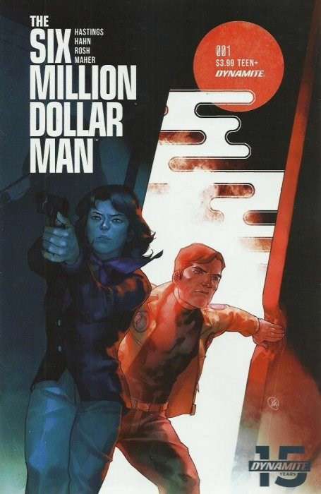 The Six Million Dollar Man (Dynamite) #1 Variation B