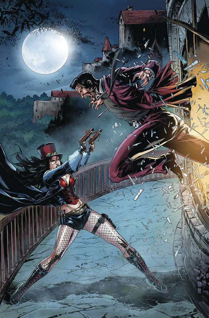 Van Helsing vs. the League of Monsters #5 Variation B