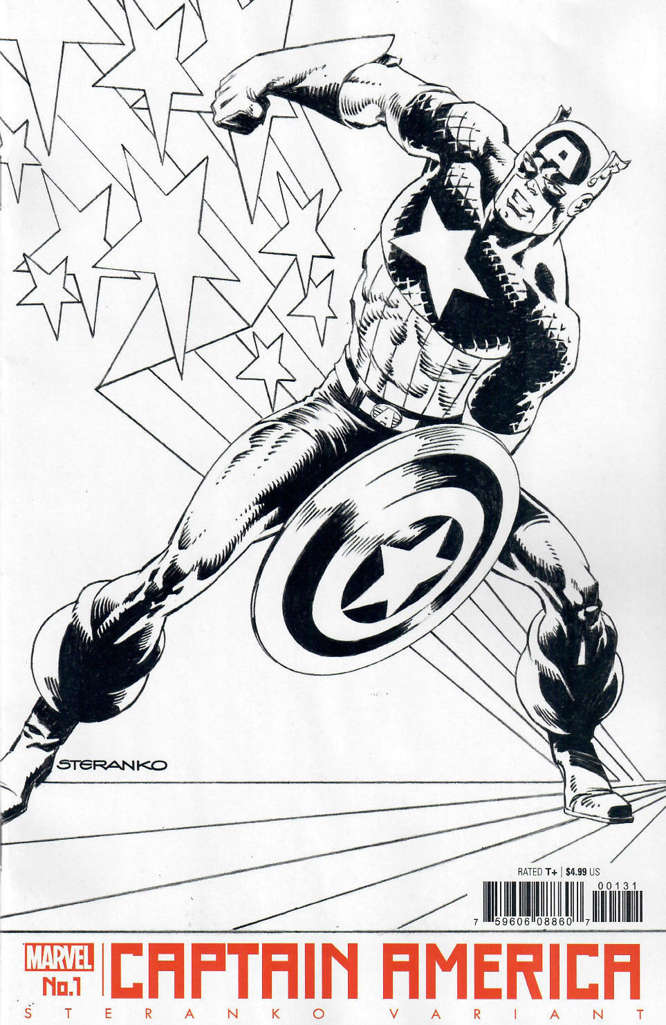 Captain America (9th Series) #1 Variation B