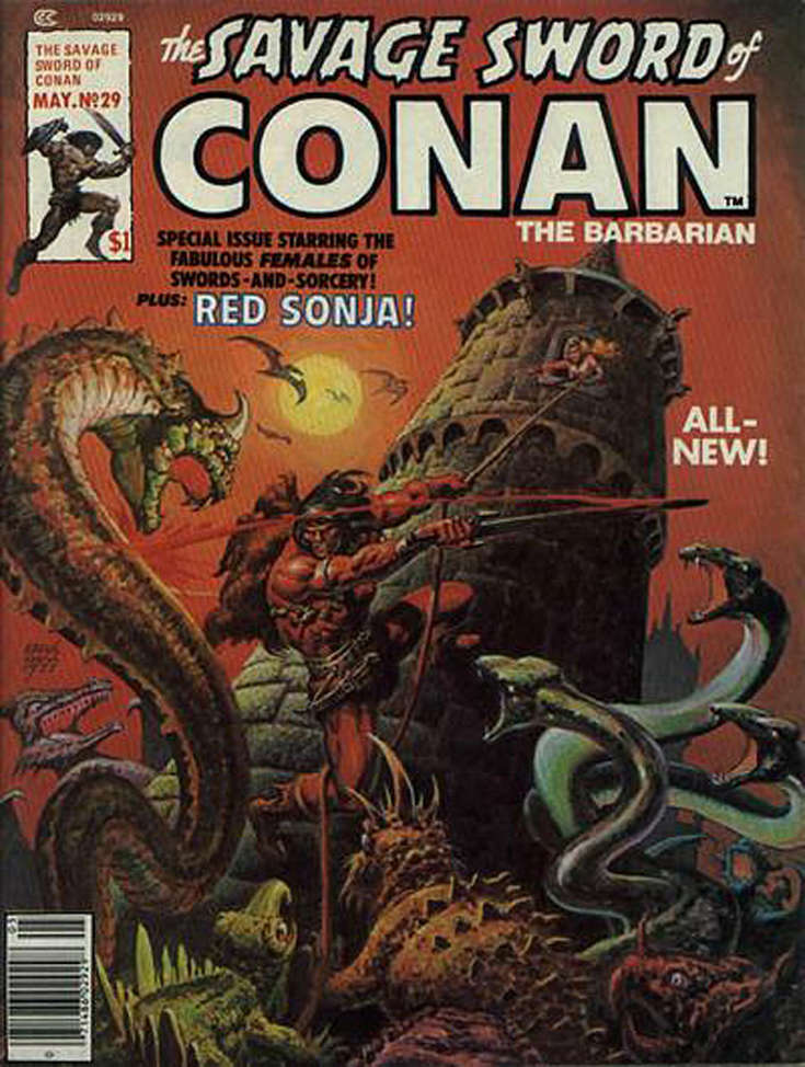 Savage Sword of Conan #29