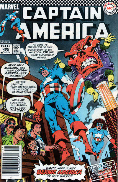 Captain America (1st Series) #289 Newsstand Edition