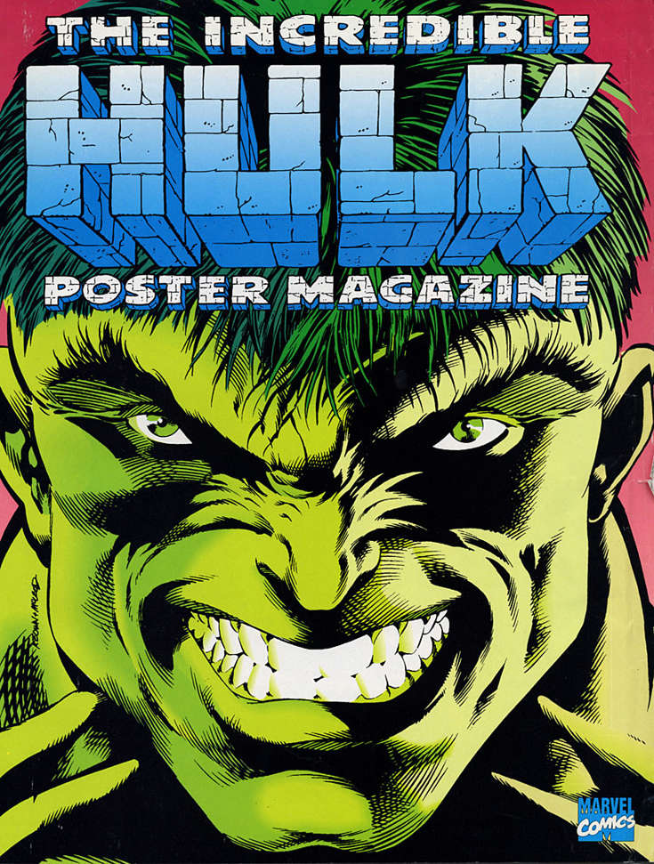 Incredible Hulk Poster Magazine