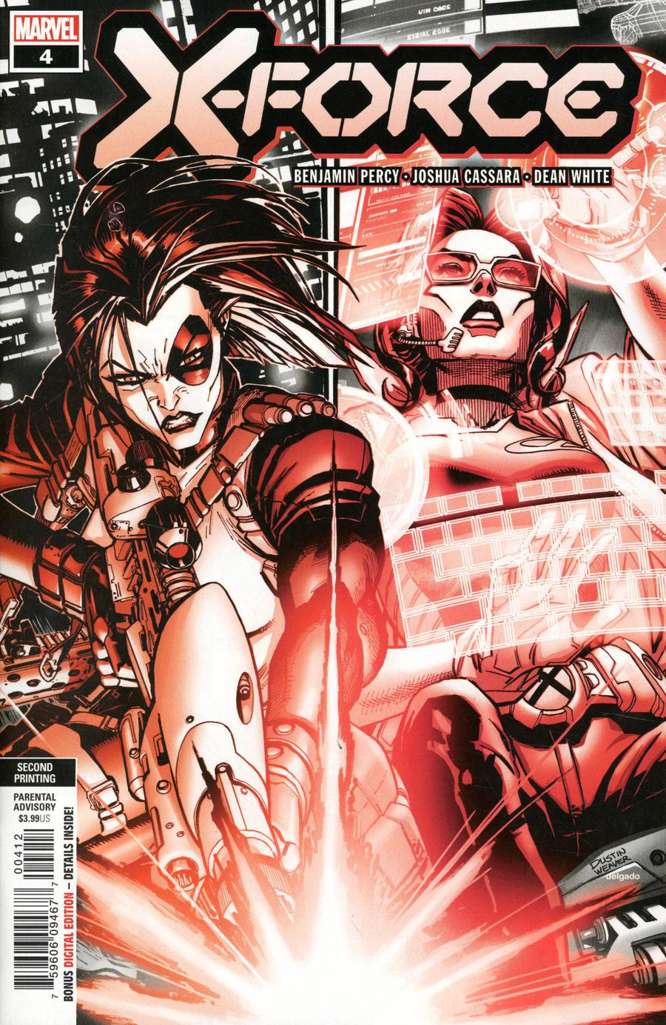 X-Force (6th Series) #4  - 2nd printing