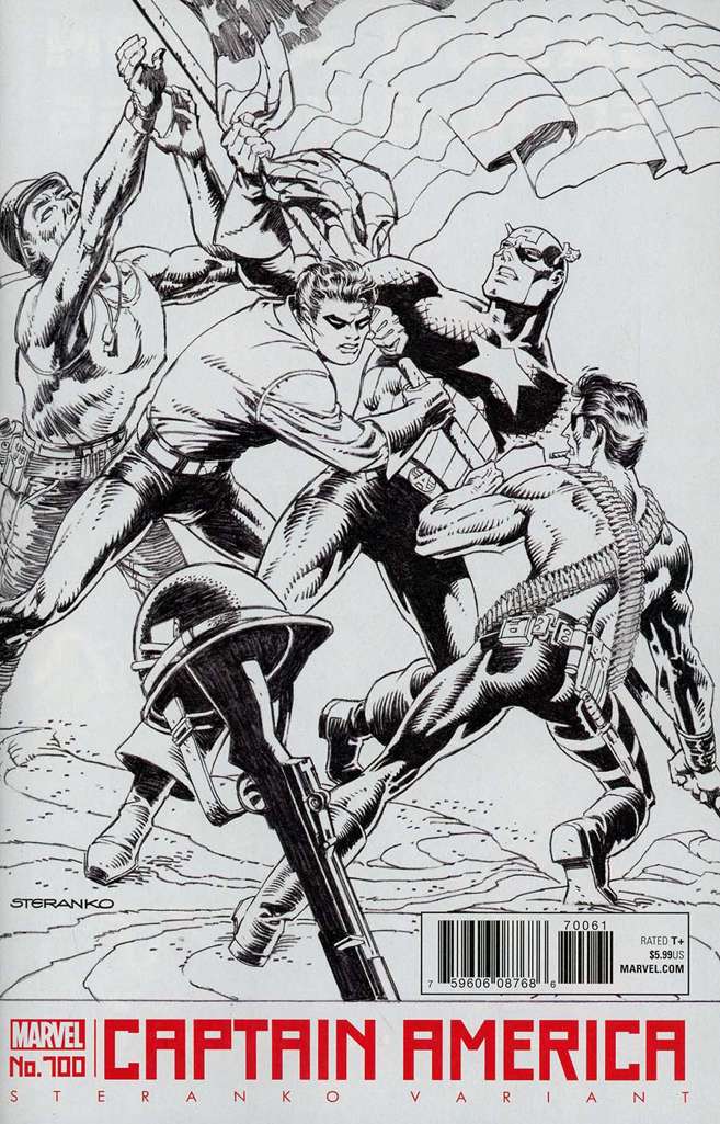 Captain America (1st Series) #700 Variation F