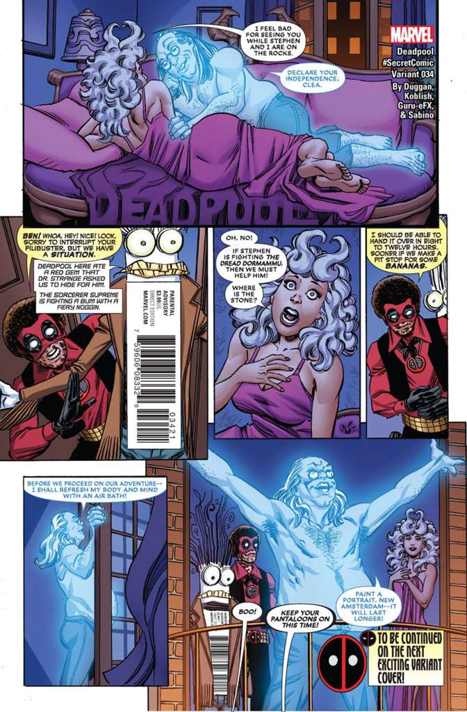 Deadpool (5th Series) #34 Variation A