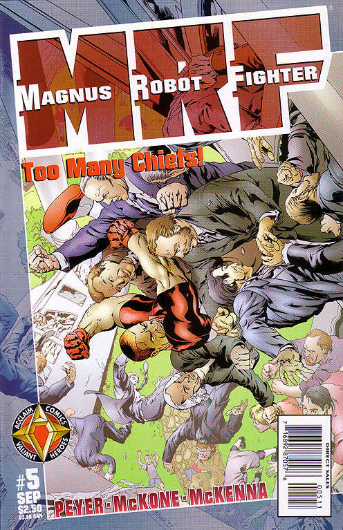 Magnus Robot Fighter (Acclaim) #5