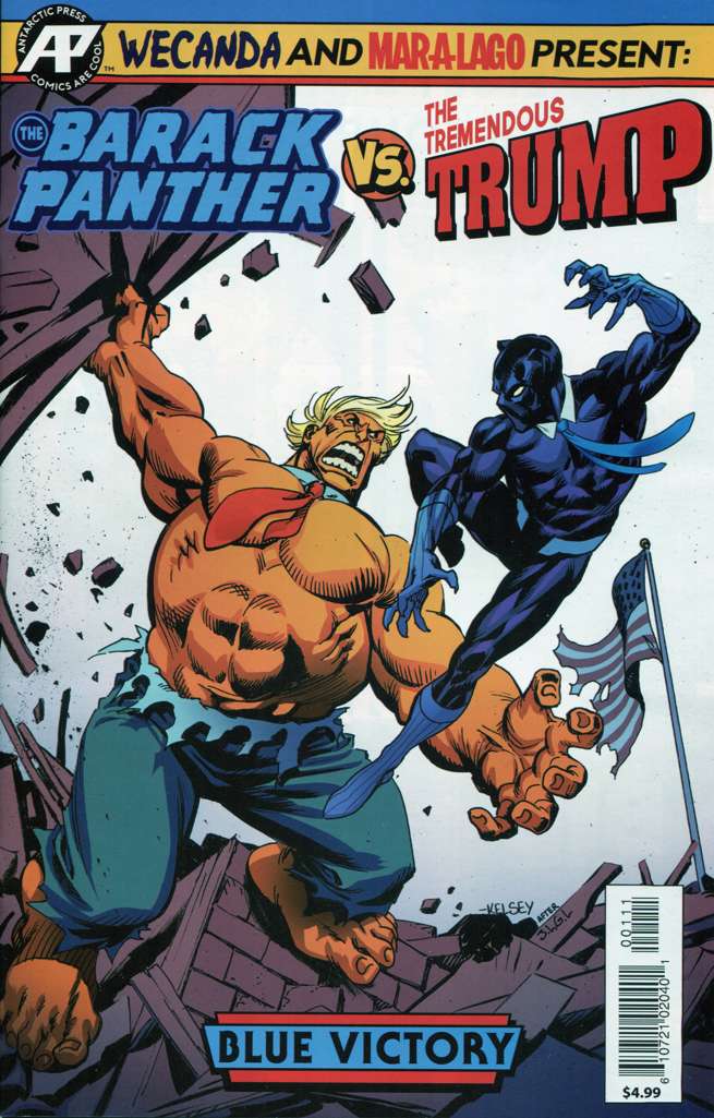 Barack Panther vs The Tremendous Trump
