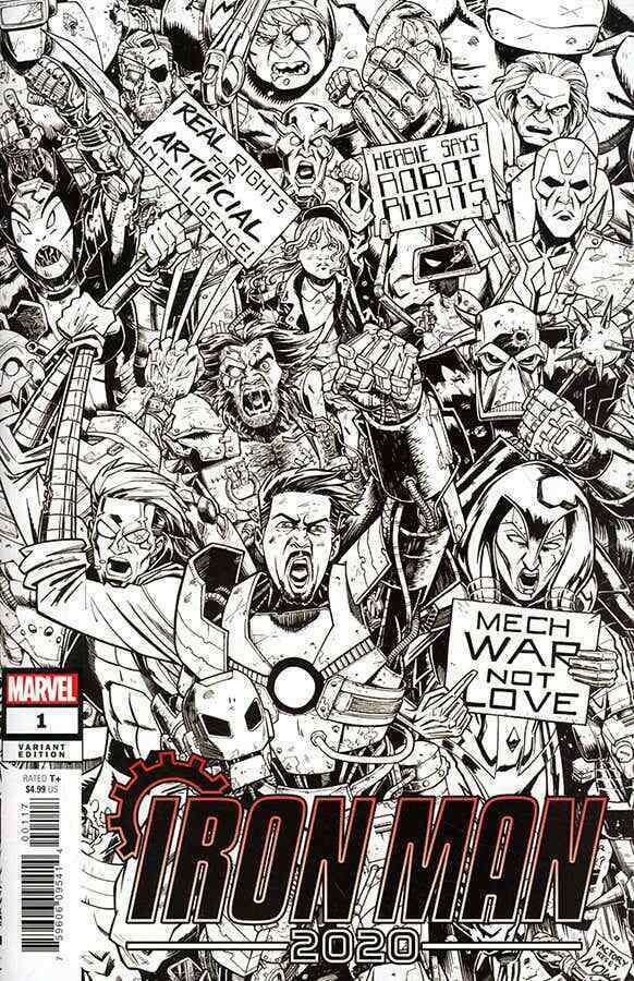 Iron Man 2020 (2nd Series) #1 Variation J